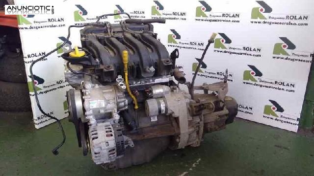 817021 motor renault clio ii fase ii