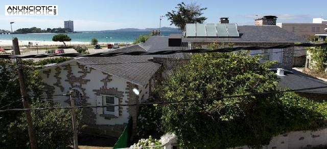 Parcela de 500 m frente a la playa del vao vigo