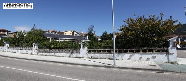 Parcela de 500 m frente a la playa del vao vigo