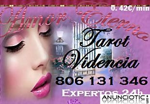  TAROT&VIDENCIA AMOR 806 131 346  SOLO 0. 42 /min