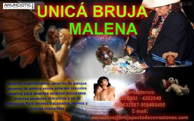 AMARRES PARA HOMBRES INFIELES /BRUJA MALENA 