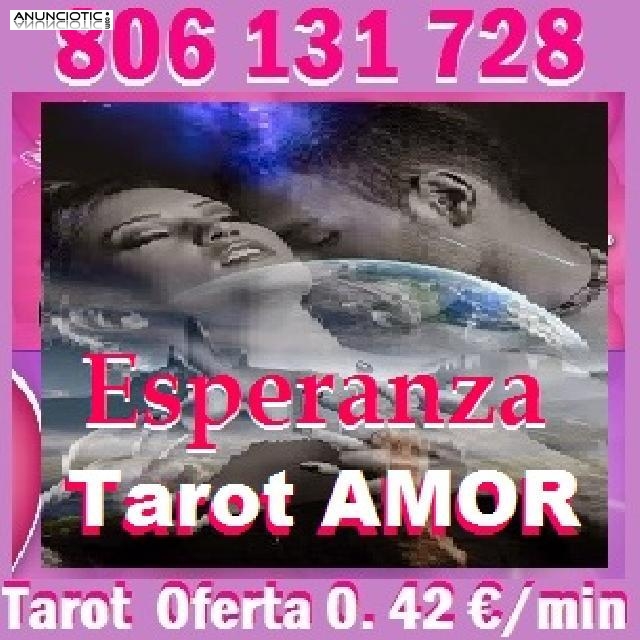   Tarot AMOR Esperanza 806 131 728 ECONOMICO 0, 42/min