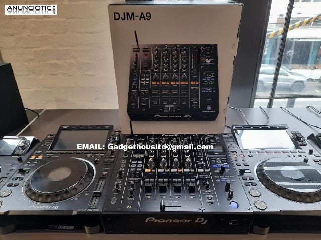 Pioneer DJM-A9 DJ Mixer / Pioneer CDJ-3000 / CDJ-2000NXS2 / DJM-900NXS2 