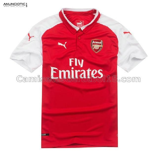 camiseta arsenal 2017-2018