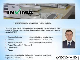 REGISTROS INVIMA ALIMENTOS NACIONALES EN BOGOTA