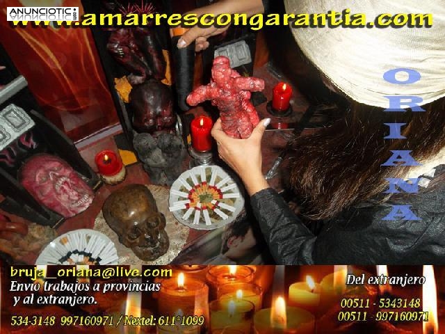 ORIANA ESPECIALISTA EN AMARRES DE AMOR