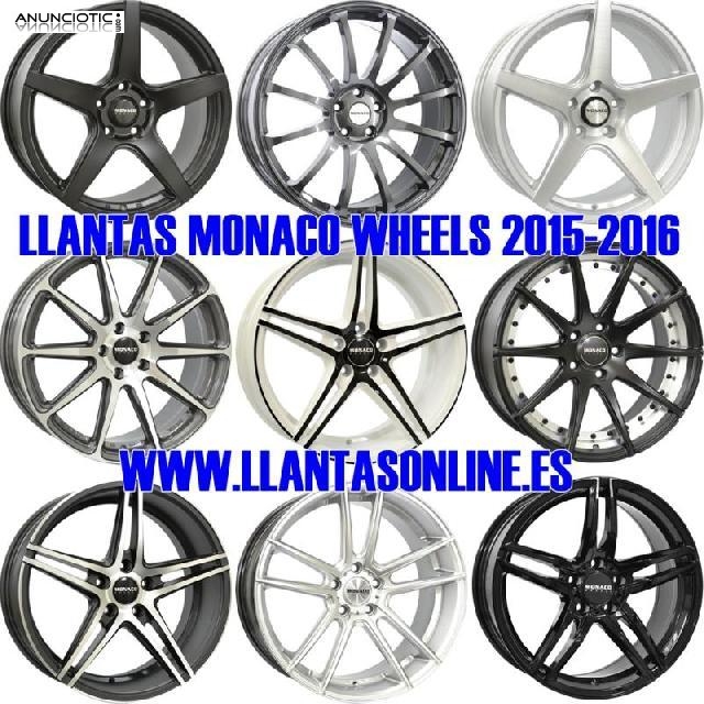 Llantas monaco grand prix silver 16 -18