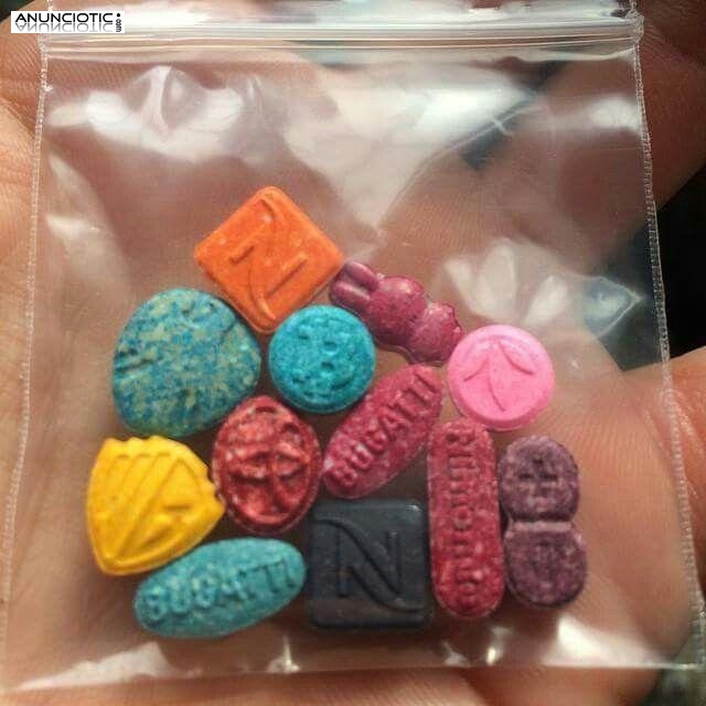 cocaína, LSD, MDMA, burundanga, ketamina, mefedrona.