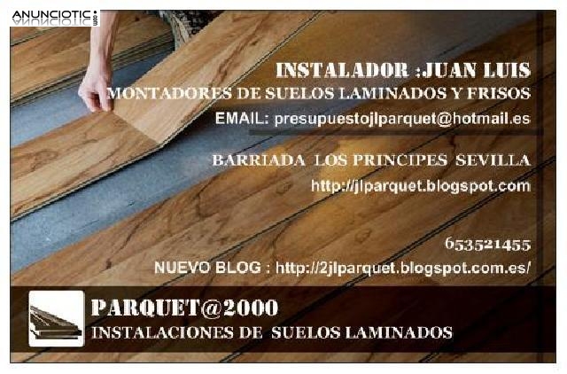 montadores de suelos laminados tarima y frisos