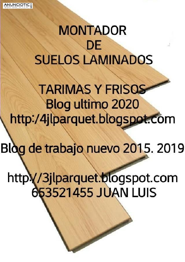 montador Suelos laminados maderas