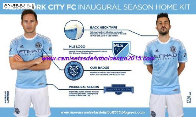 Comprar Camiseta de New York City baratas Primera 2015-2016