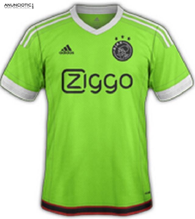 Camisetas Ajax baratas Segunda 2015-2016