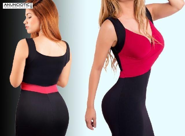 -Hermosos Vestidos Lycra Colombianos-