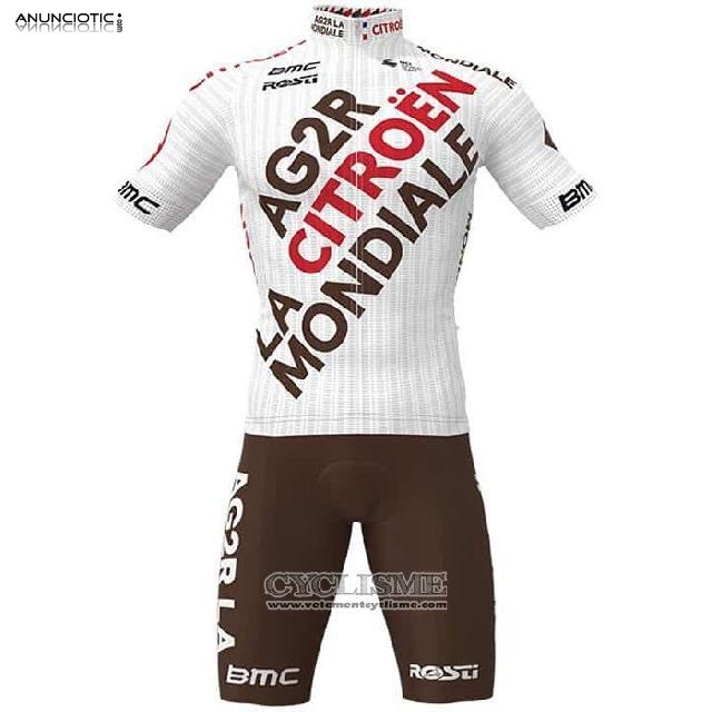 Comprar maillot ciclismo Ag2r La Mondiale barata