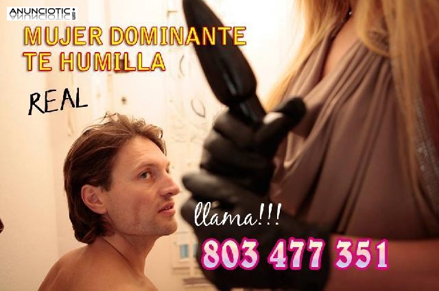 Humillaciones a sumisos, mujeres dominantes. Real