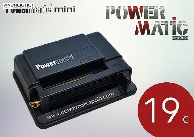 Maquina entubar powermatic mini