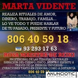 Marta Vidente de Nacimiento. Honesta. Tarot Profesional 806405918