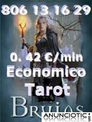  Tarot de las Brujas 806 13 16 29  SOLO 0. 42 /min