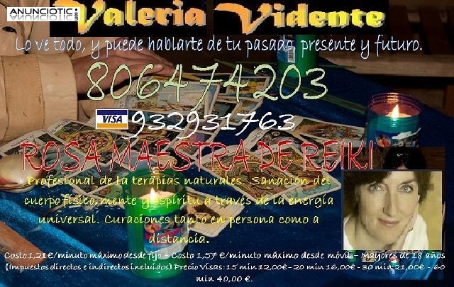 Valeria Vidente Medium, El tarot mas serio 806474203