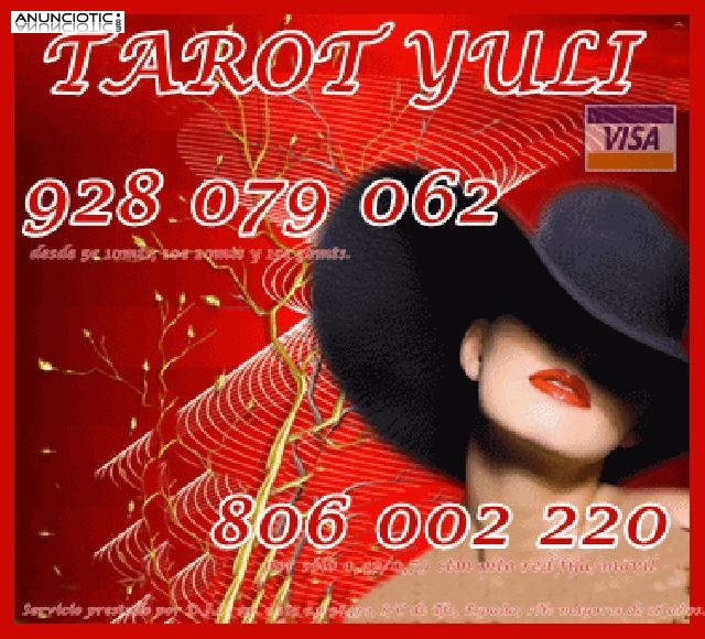 Tarot barato Yuli 5 15min 928 079 062. Tarot barato 806 002 220 por sólo 0