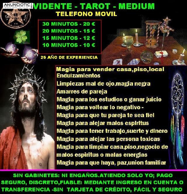 tarot vidente médium alta magia