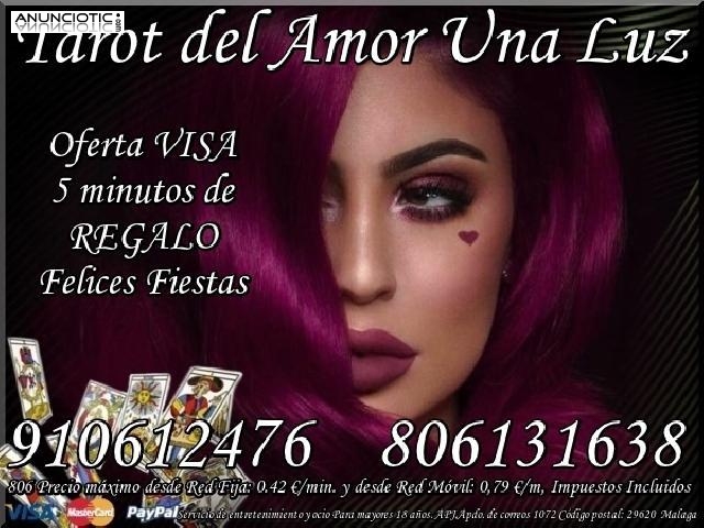 OFERTA VISA5 MINUTOS DE REGALO Tarot UnaLuz 