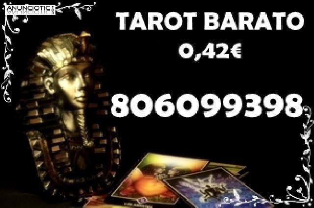 Tarot bueno y económico, 0,42 euros/min. 806 099 398. Carmen.