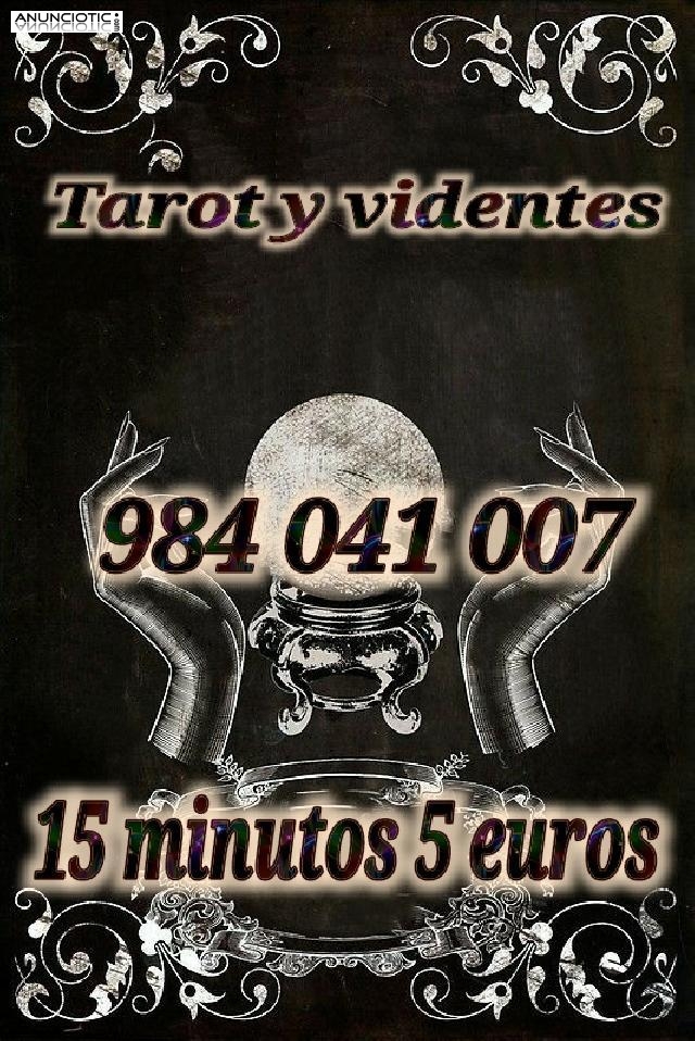 TAROTISTAS 15 MINUTOS 5 EUROS 