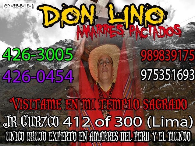 AMARRES MAS FUERTES DEL PERU Y DEL MUNDO-DON LINO UNICO NACIONAL E INTERNAC