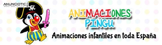 Animaciones infantiles en toda España - Animaciones Pingu