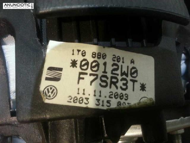 Kit airbag vw touran 1.9 tdi 101 cv