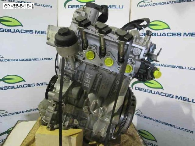 Motor completo skoda fabia sj 2 2009 ref bbm