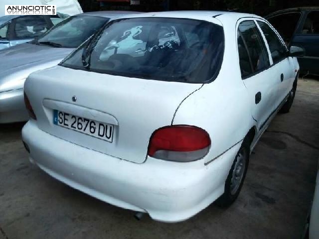 Despiece completo hyundai accent 1.3 ls 99