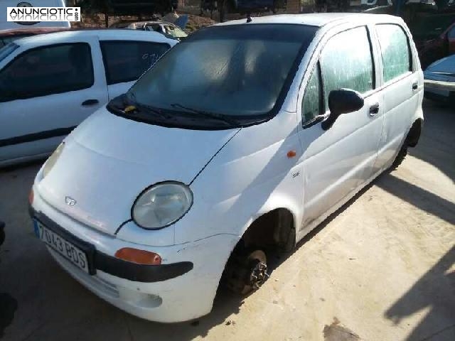 Daewoo matiz gasolina de 2003 para despiece