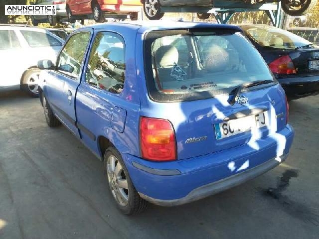 Nissan micra blue de 2003 para despiece completo