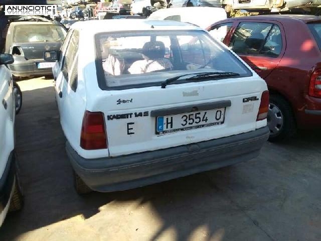 Opel kadett e despiece todo un clasico