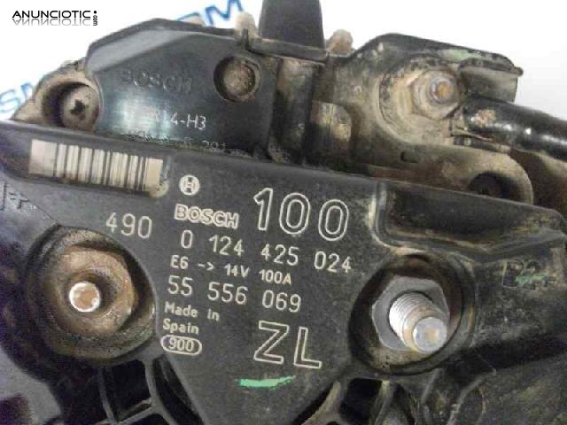 Alternador opel astra h 1.6 g 105 cv 0124425024