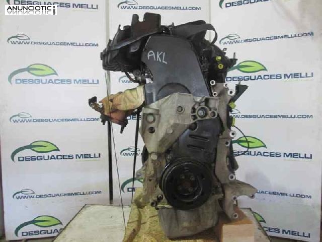 Motor completo vw golf iv cuatro tipo akl