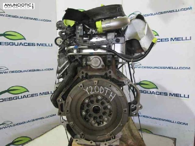 Motor completo opel astra g 2.0d 101 cv y20dth