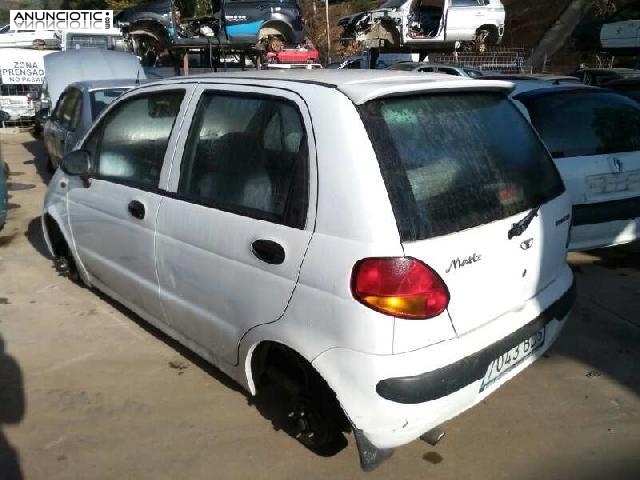 Daewoo matiz gasolina de 2003 para despiece