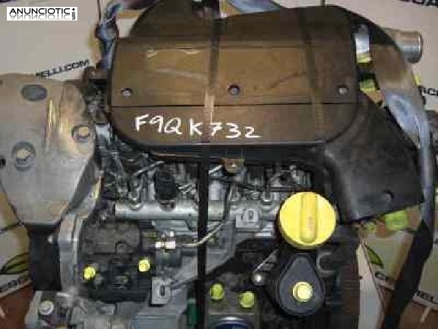 Motor completo f9q732 de scenic