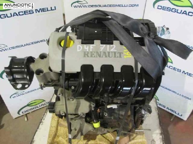 Motor completo d4f712 de clio