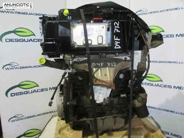 Motor completo d4f712 de clio