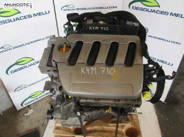 Motor completo k4m710 de laguna