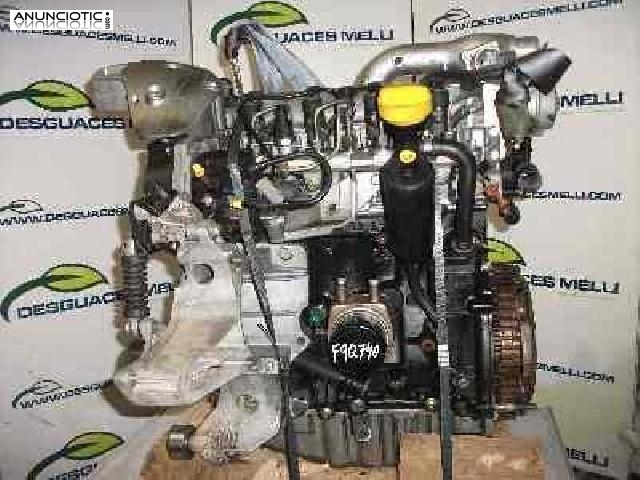 Motor completo f9q740 de scenic