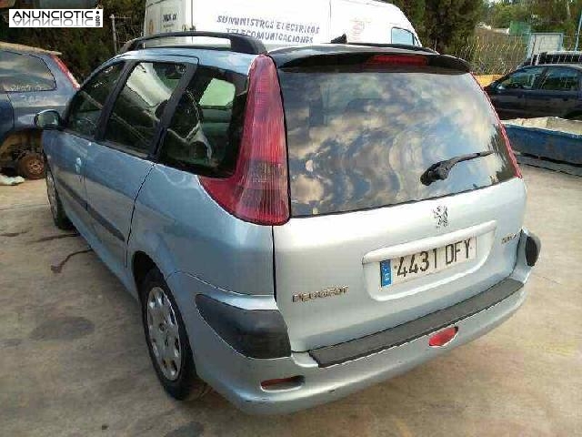 Despiece de peugeot 206 sw (2002 - 2...