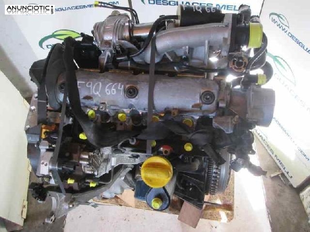 Motor completo f9q664 de laguna