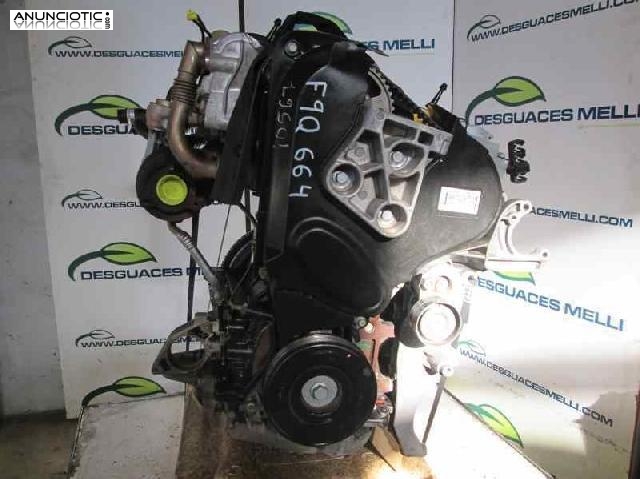 Motor completo f9q664 de laguna