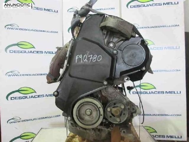 Motor completo tipo f9q780 de renault -