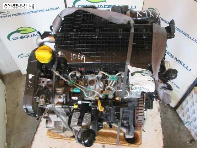 Motor completo k9k714 de kangoo